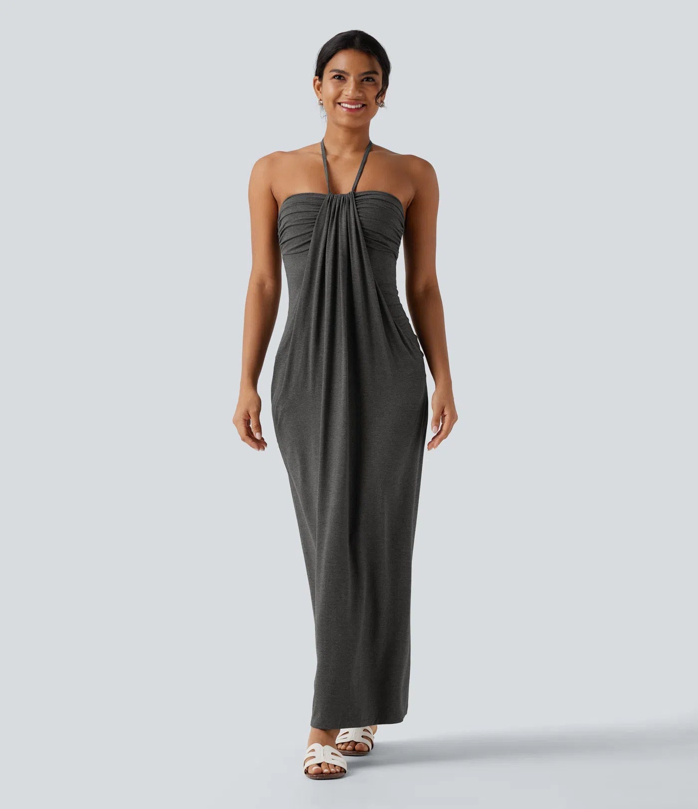 Luna Tie Back Maxi Dress