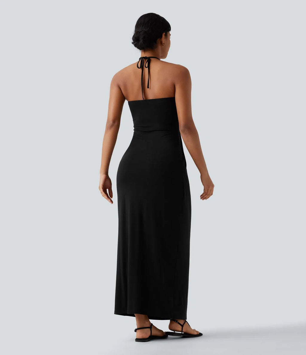 Luna Tie Back Maxi Dress