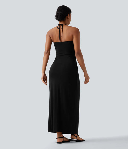Luna Tie Back Maxi Dress