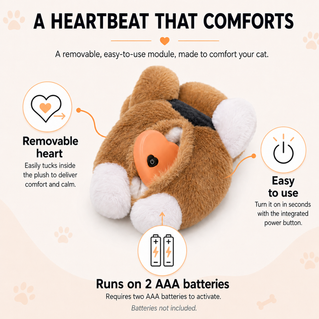 SnugPaw - Calming Plush for Cats