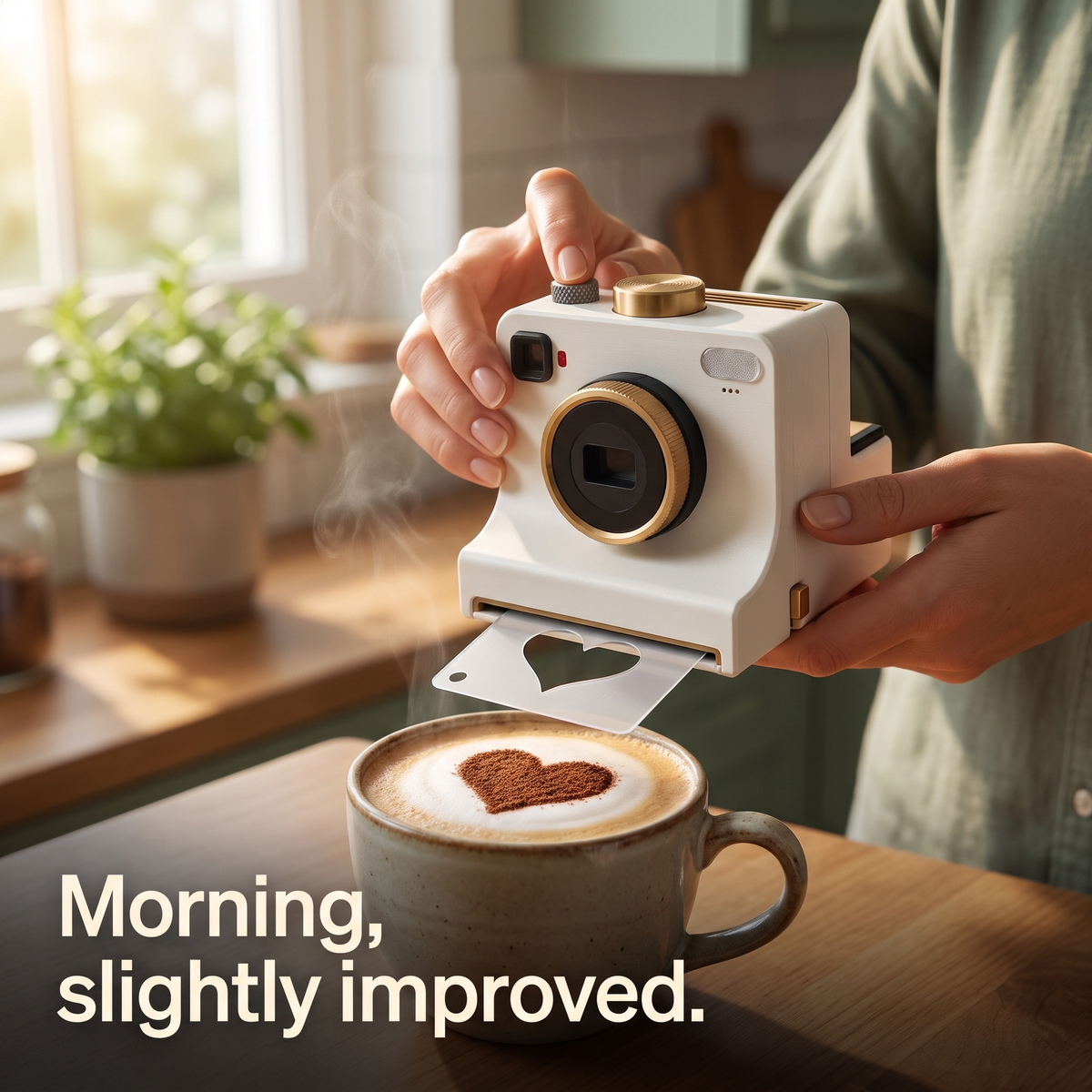 ArtPrint - Coffee Art Maker + 4 Stencil