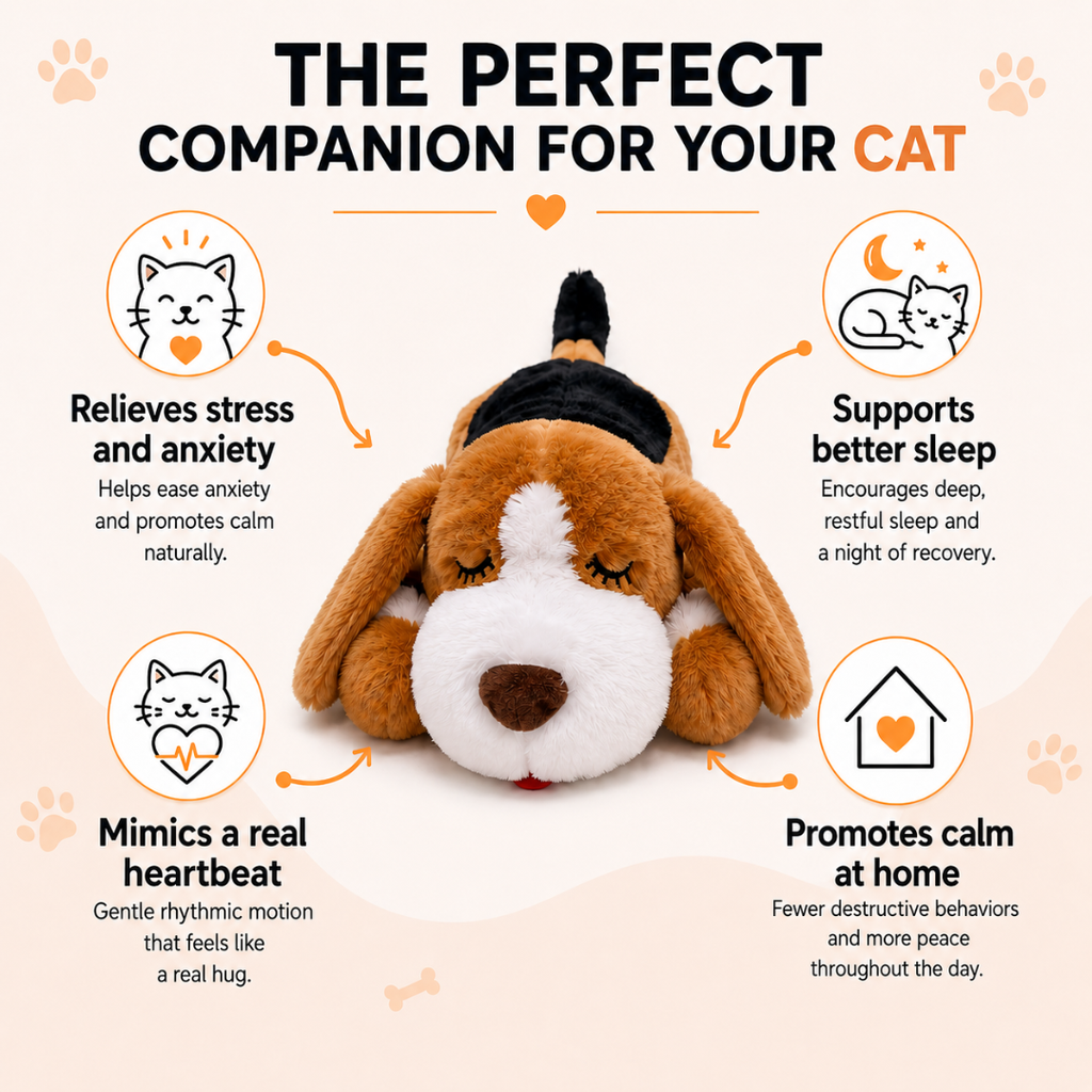 SnugPaw - Calming Plush for Cats