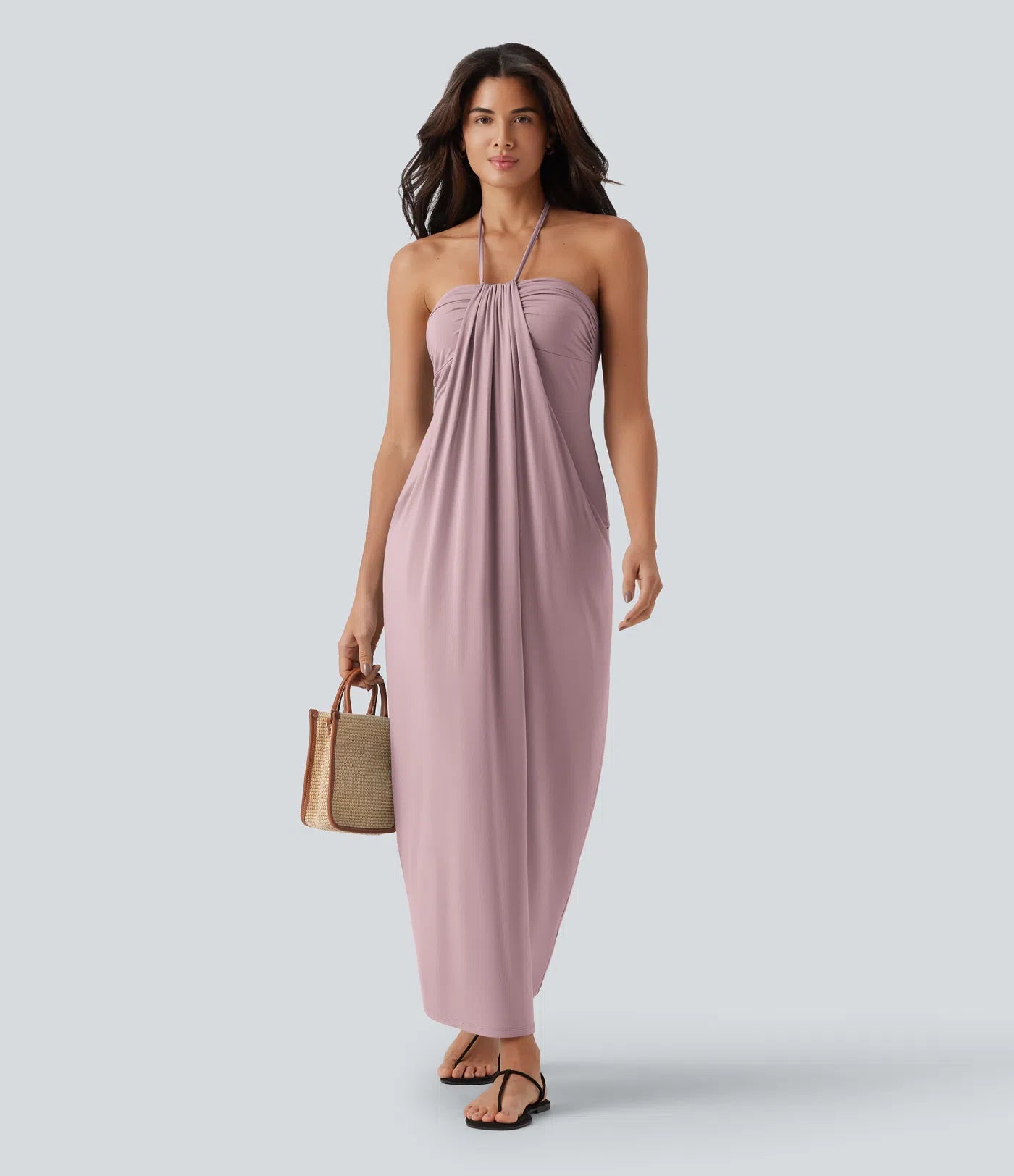 Luna Tie Back Maxi Dress