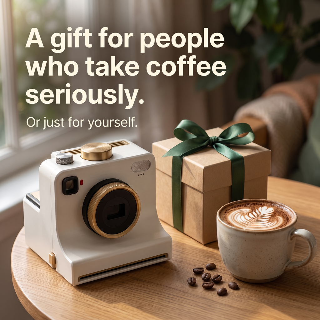 ArtPrint - Coffee Art Maker + 4 Stencil