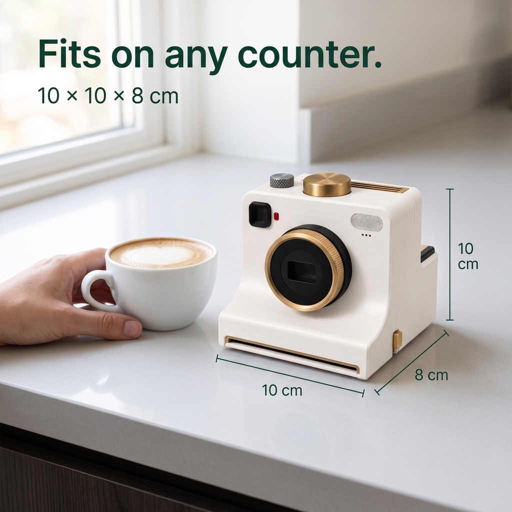 ArtPrint - Coffee Art Maker + 4 Stencil