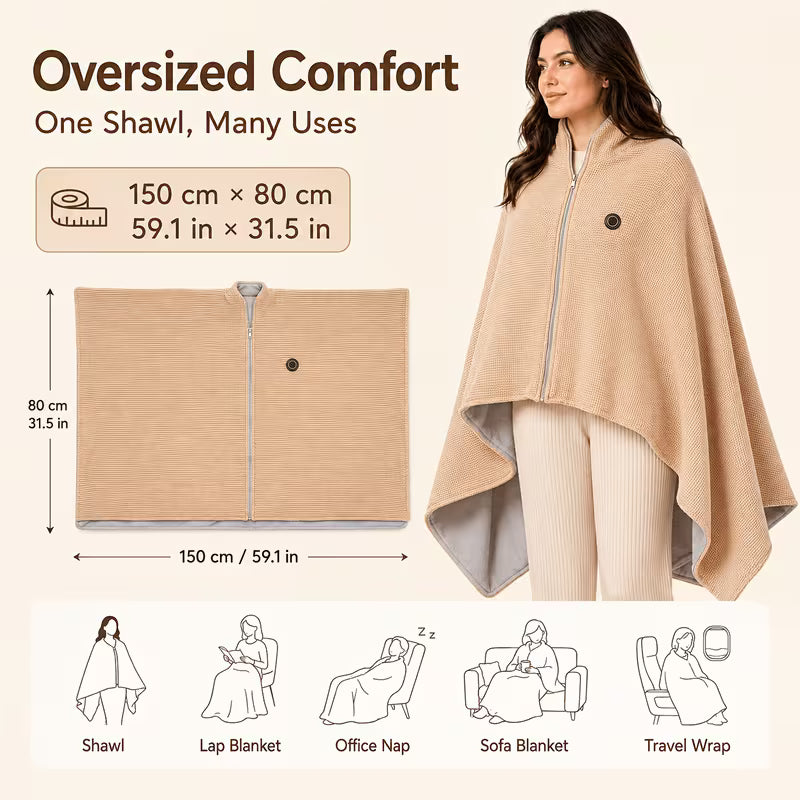 EmberWrap - Heated Shawl