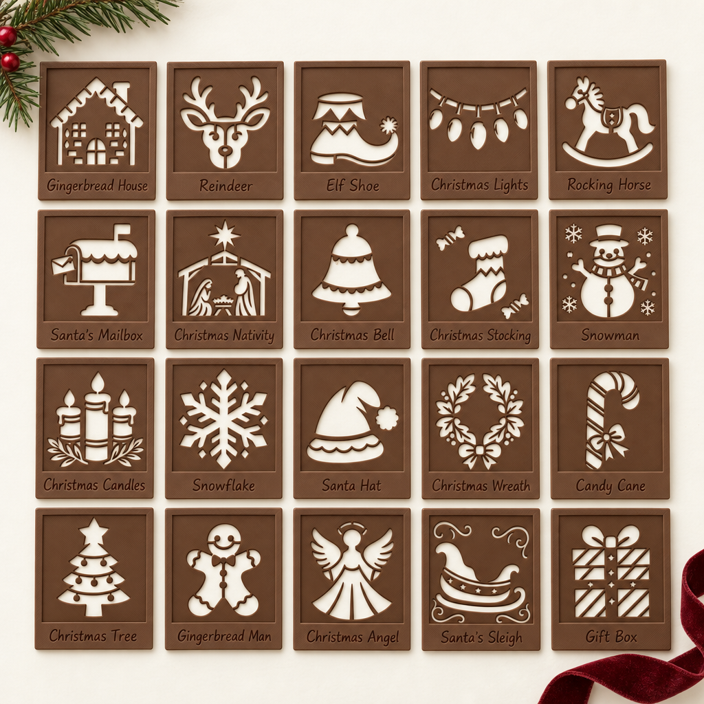 20 Christmas Stencils